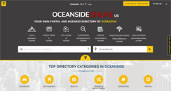 Desktop Screenshot of oceansideonline.us